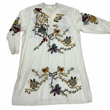 HiLo Embroidered Tunic