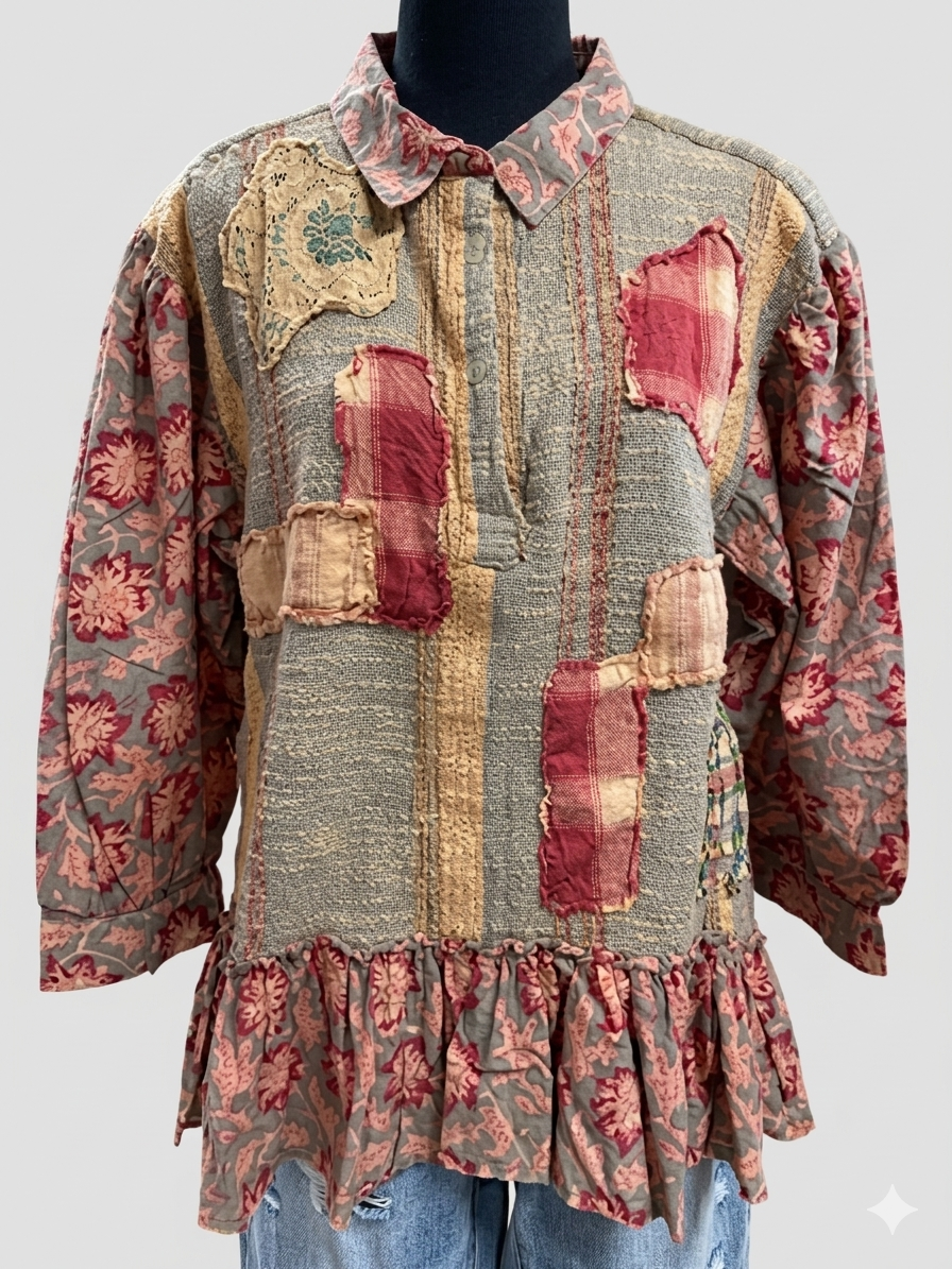 Jaded Gypsy Early Bloom Blouse