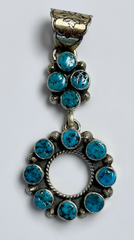 Kingman Turquoise Pendant