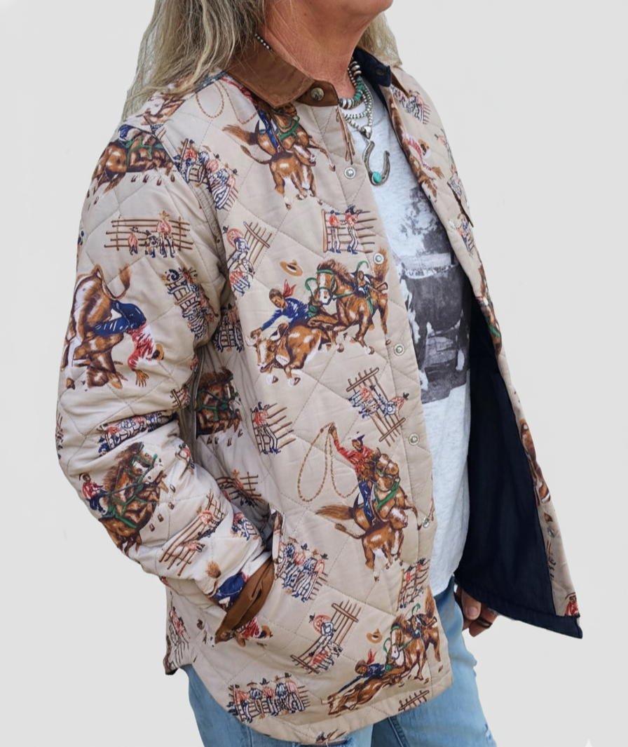 Ranch Life Quilted Jacket by Tasha Polizzi