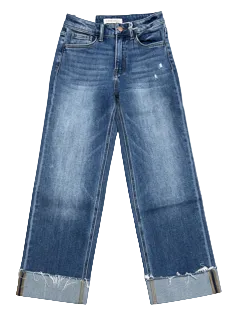 Flying Monkey Frayed Cuff Jeans