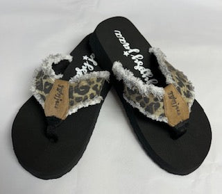 Gypsy Jazz Leopard print Flip Flop
