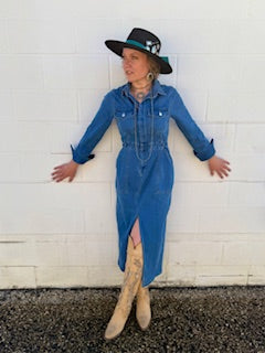 Long Denim Dress