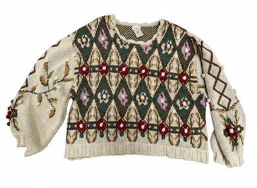 Women's Geometric Sweater