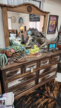 Western Cowhide Dresser
