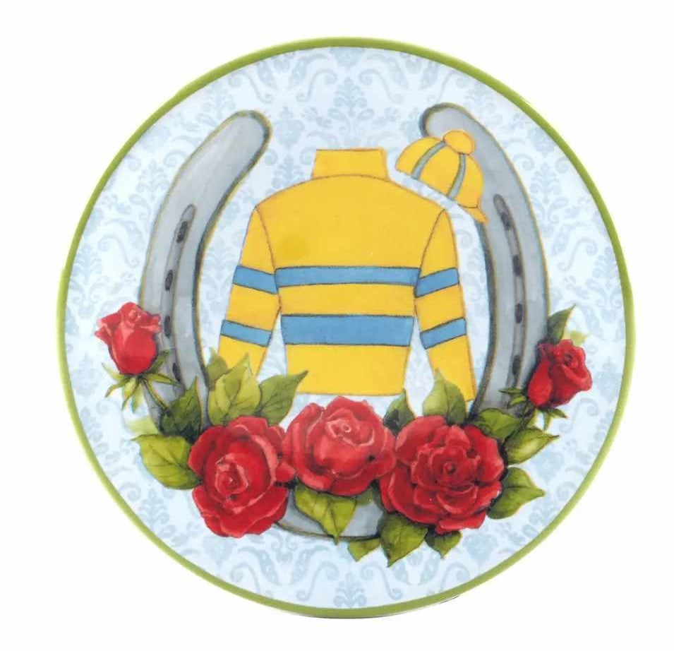 6" Ceramic Plate y/lb