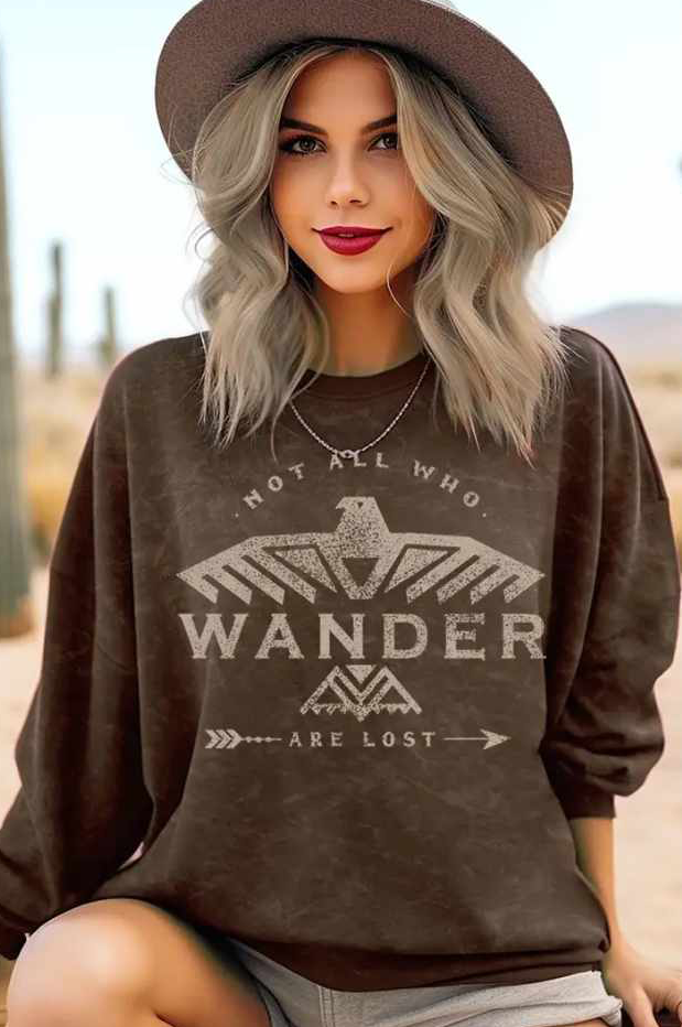 Mocha WANDERER sweatshirt