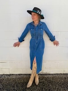 Long Denim Dress