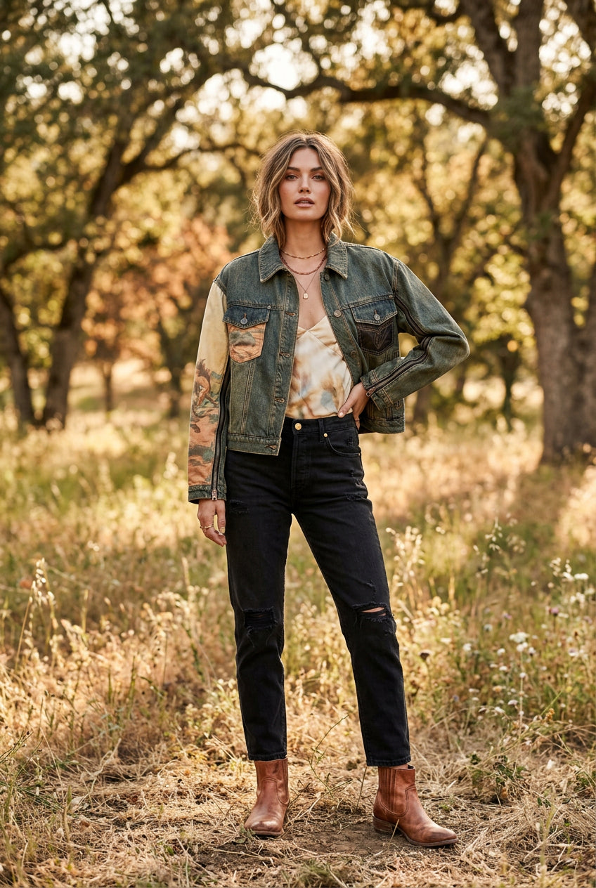 Blue B Jean Jacket