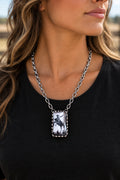 Bucking Bull Necklace