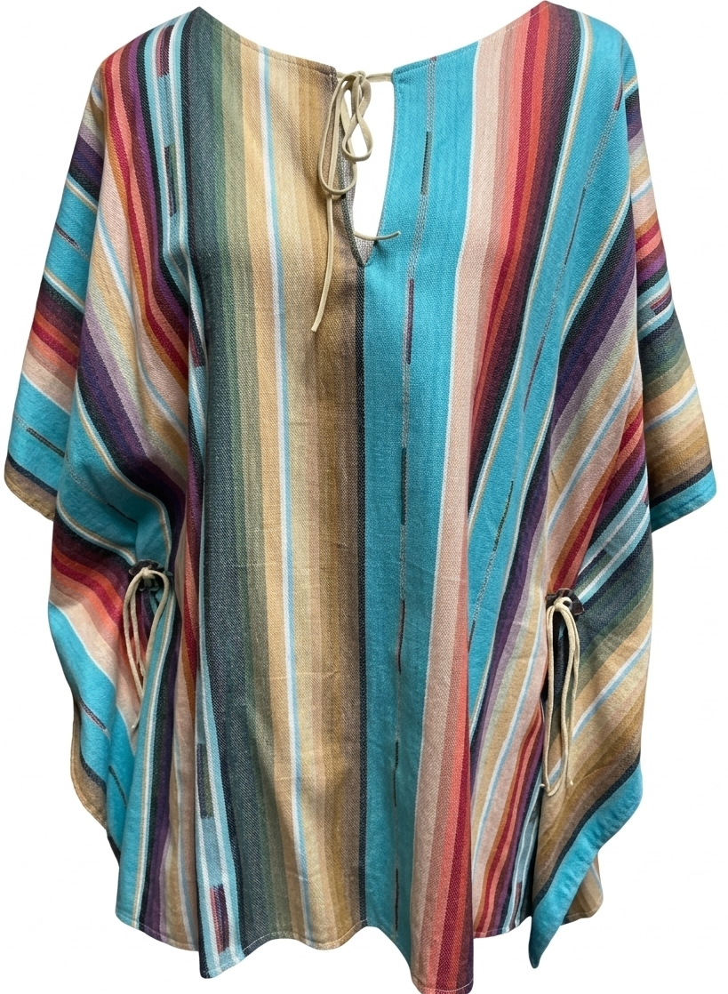 Silverado Serape Poncho Top