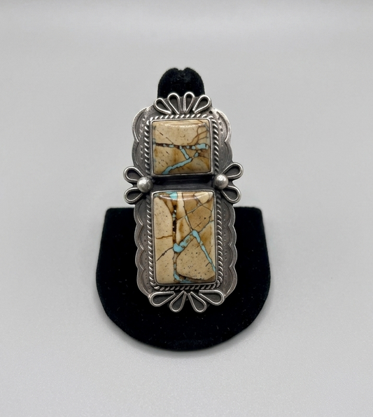 Royston Ribbon Turquoise Ring