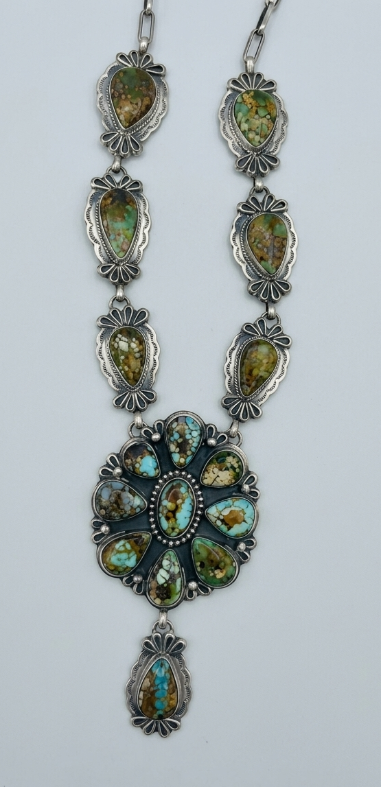 Royston Cluster Style Necklace