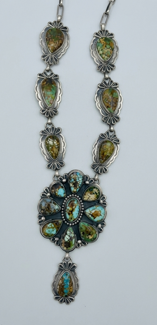 Royston Cluster Style Necklace