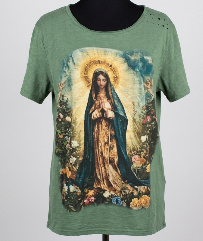 Our Lady of Guadalupe T-Shirt by Jaded Gypsy