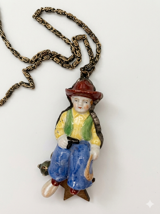 Art by Amy Cowboy Necklace