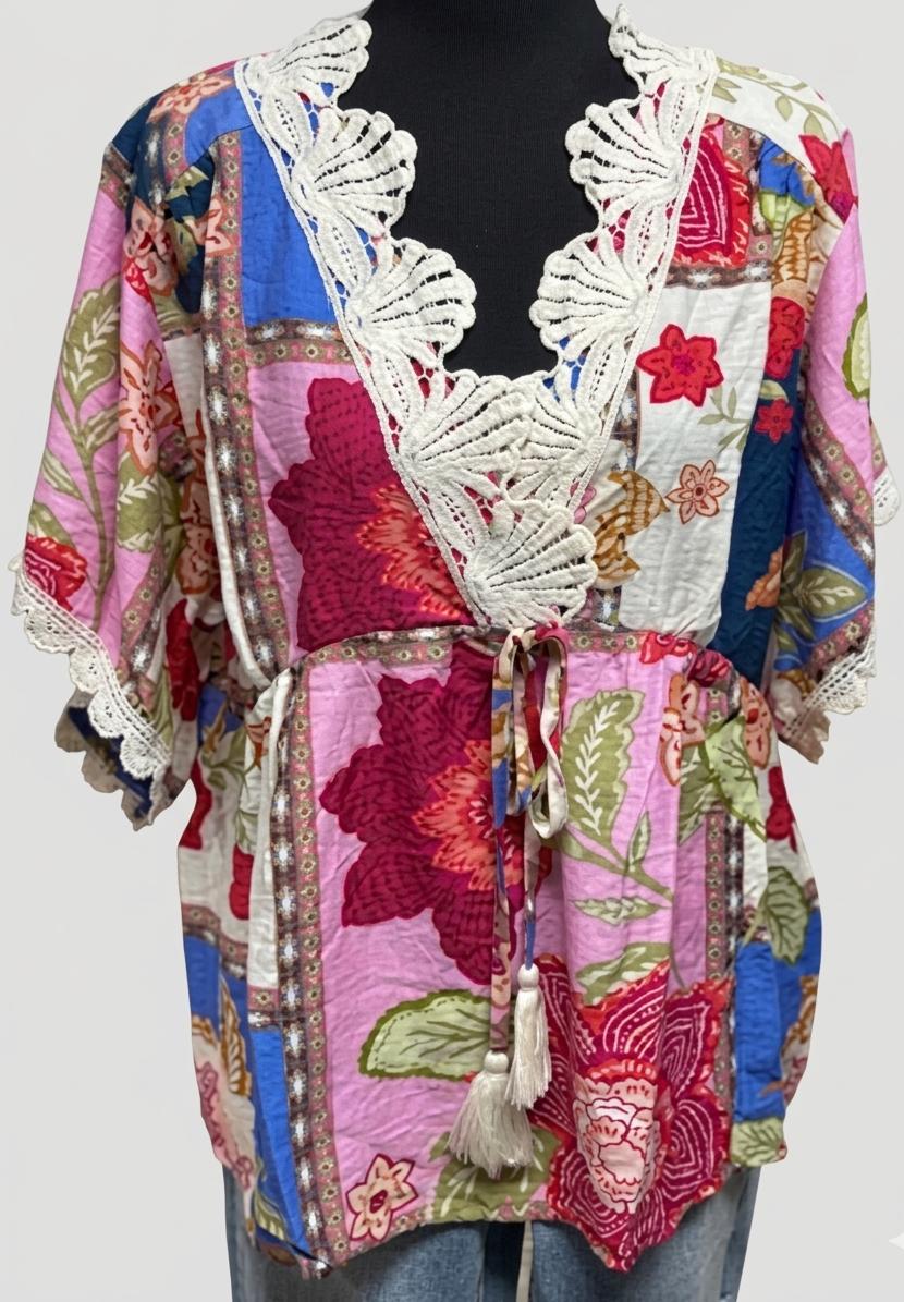 Umgee Empire Waist Blouse