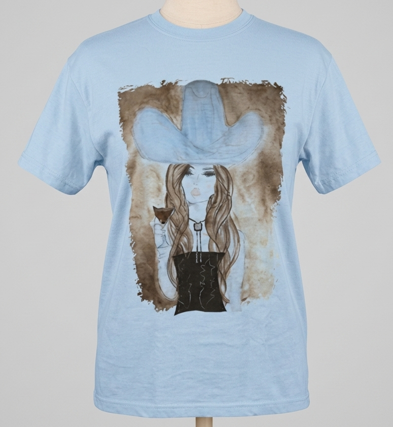 Cowgirl T-Shirt by Dolly Estelle