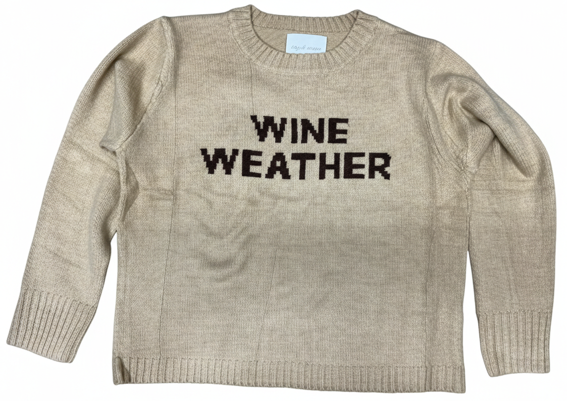 Wine Weather Sweater