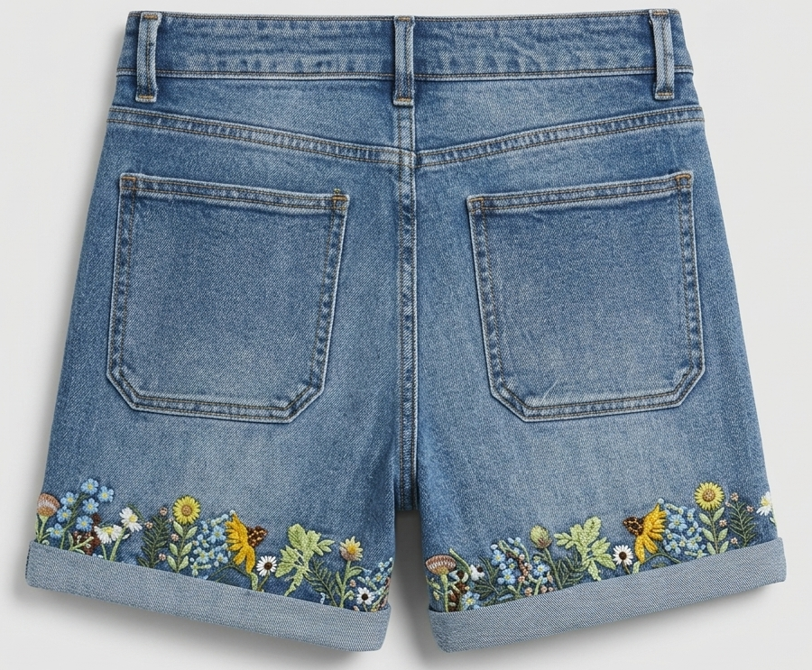 Spring Flower Shorts