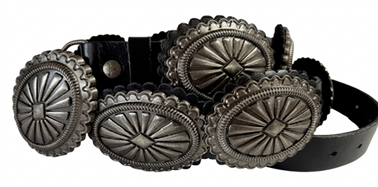 Lucky & Blessed Concho Belt
