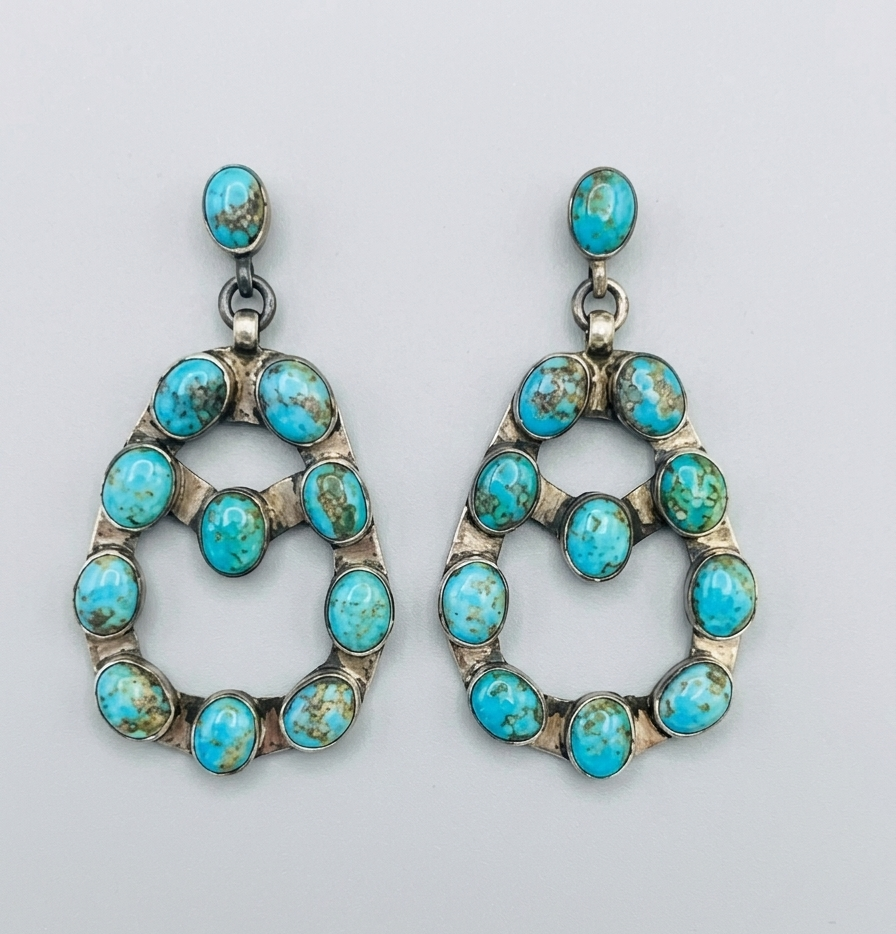 Kingman Turquoise Earrings