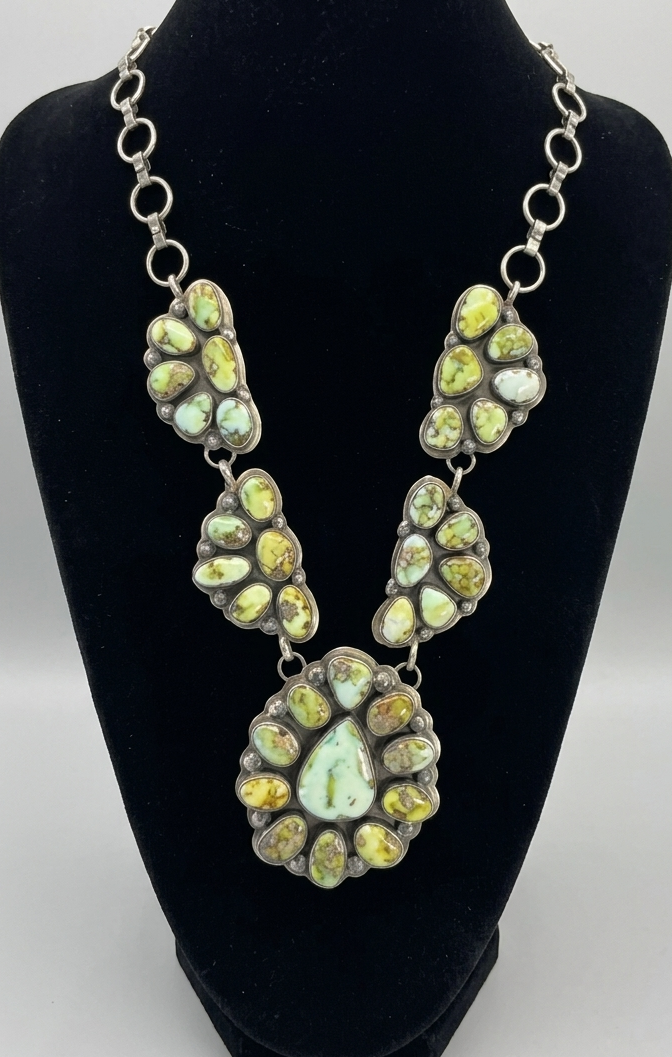 Palomino Squash Blossom Necklace