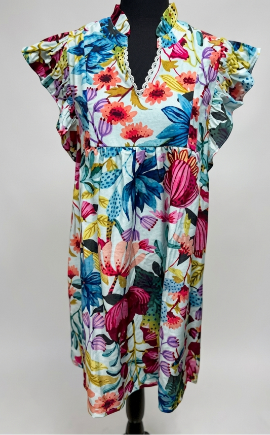 Umgee Floral Dress
