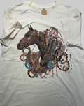 A Horse and All Her Treasures Bling T-Shirt