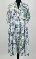 Floral Linen Dress