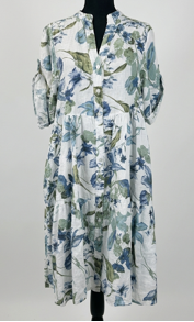 Floral Linen Dress
