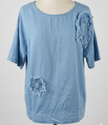 Applique Floral Blouse