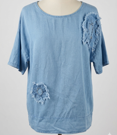 Applique Floral Blouse