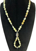 Palomino and Sterling Silver Lariat Necklace