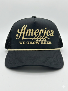 America WE GROW BEER Cap
