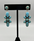 Turquoise Star Dangle Earrings