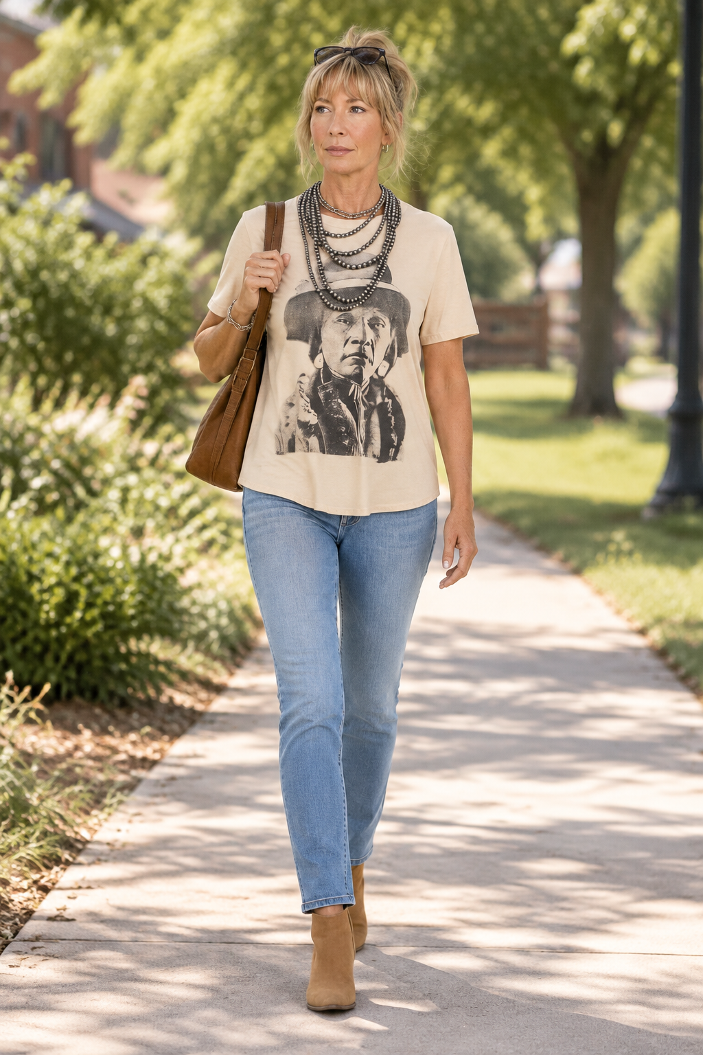 Jaded Gypsy Moon Dance Graphic Tee