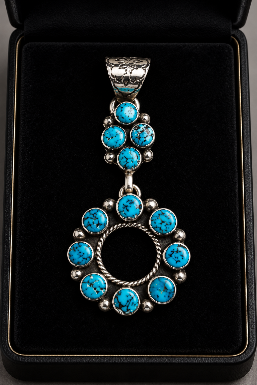 Kingman Turquoise Pendant