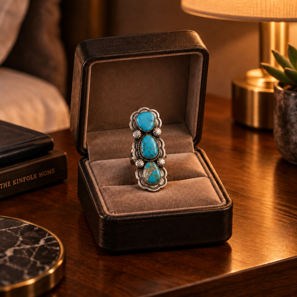 Kingman Turquoise Ring
