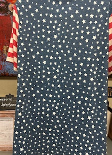 Leopard Print T-Shirt with American Flag Accents