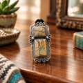 Royston Ribbon Turquoise Ring