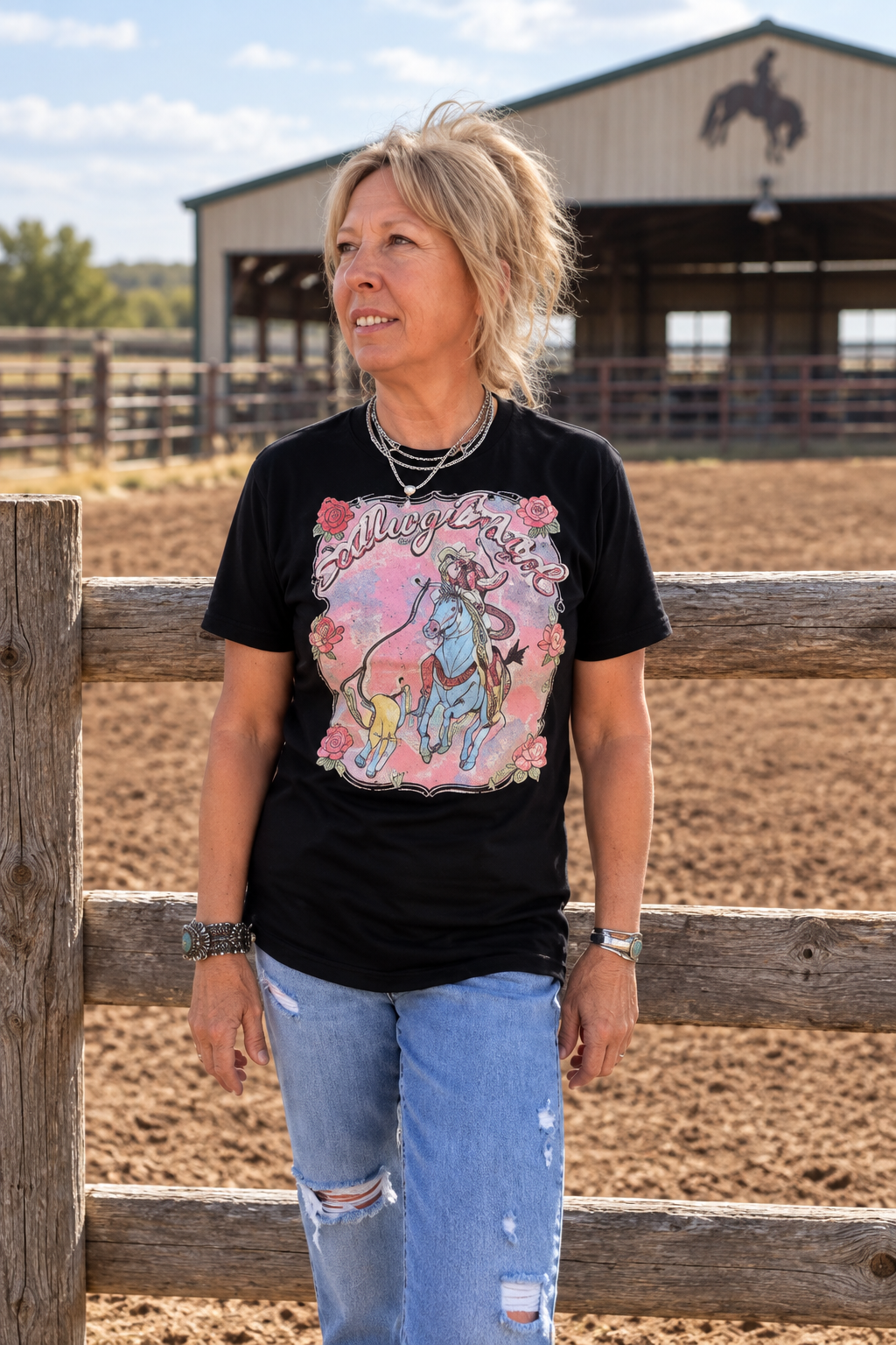 Saddle Up Cowgirl T-Shirt – western graphic tee