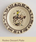 Rodeo China Dessert Plate