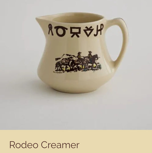 Rodeo China Creamer
