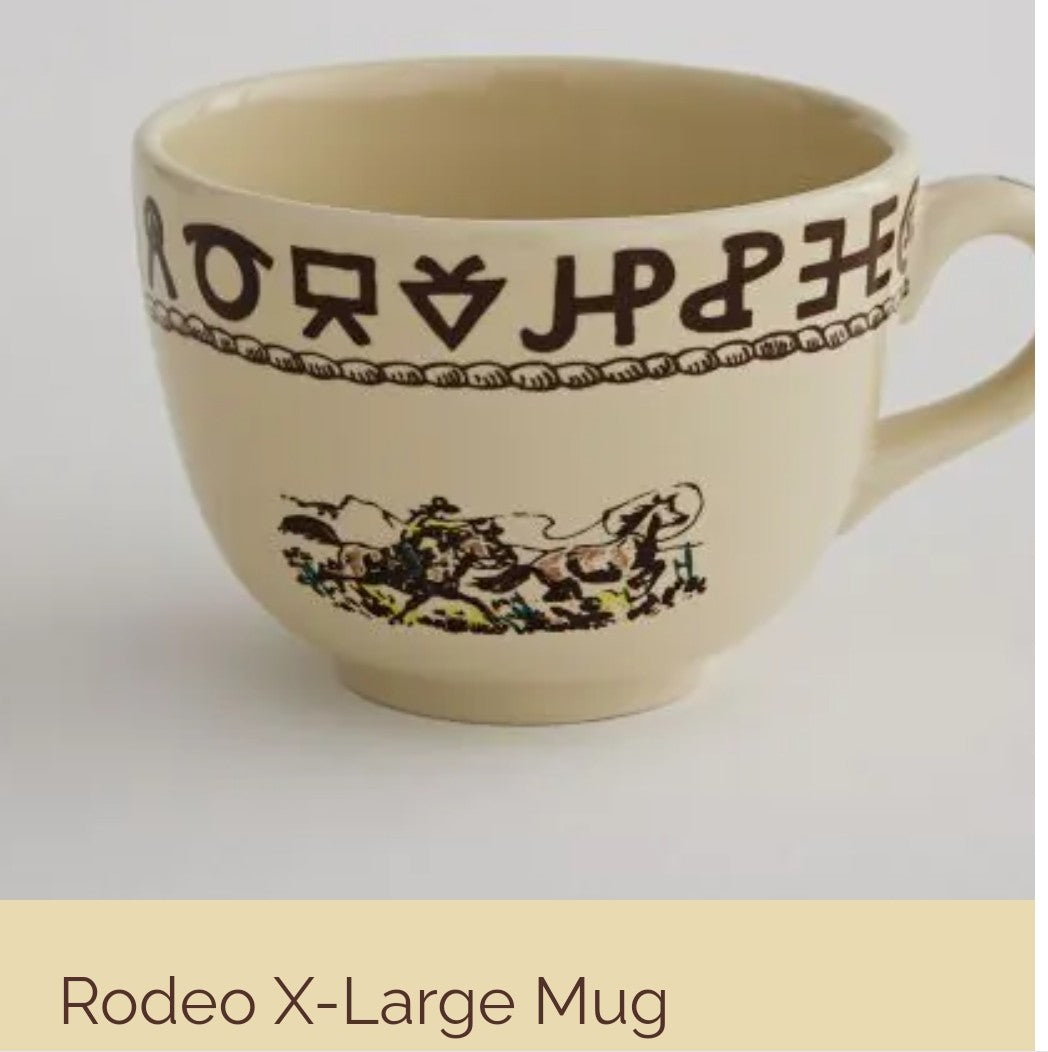 Rodeo China Coffee Cup Large