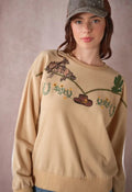 Blue B sweatshirt