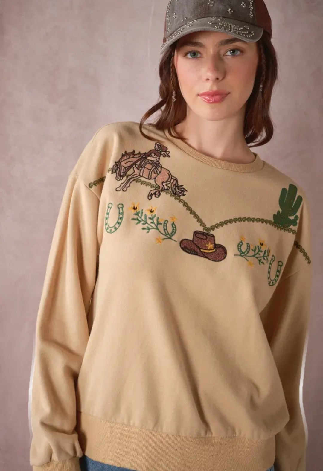 Blue B sweatshirt