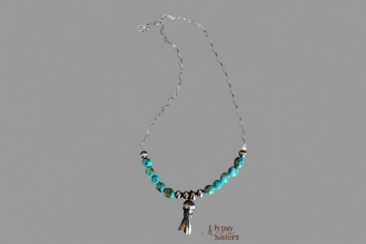 Sedona Sky Turquoise Drop Necklace