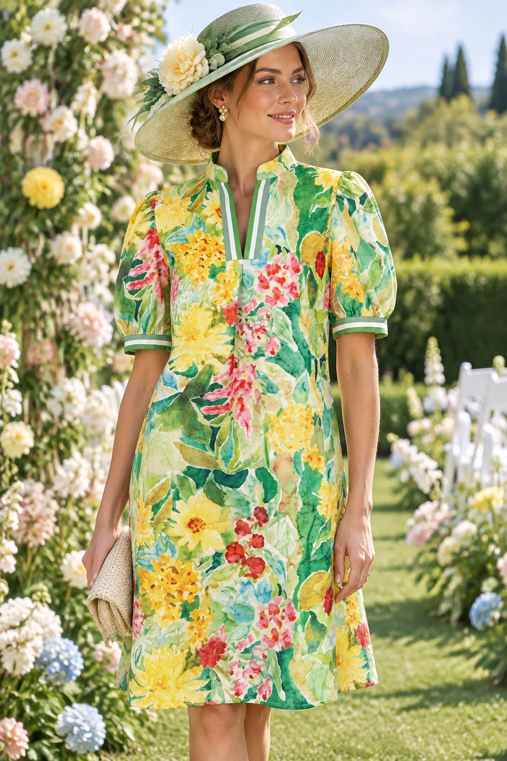 Umgee Floral Dress
