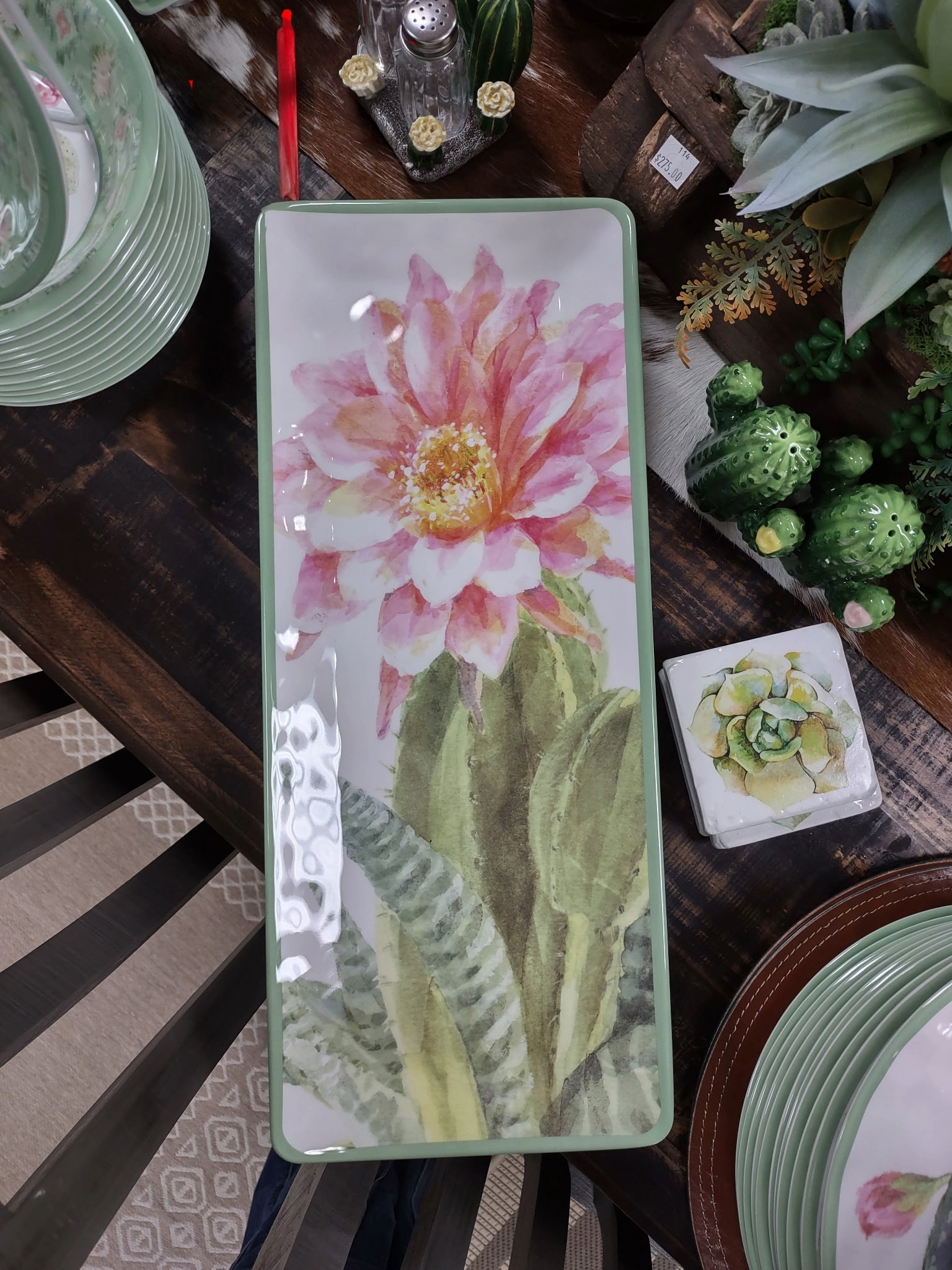 Cactus Serving Dish